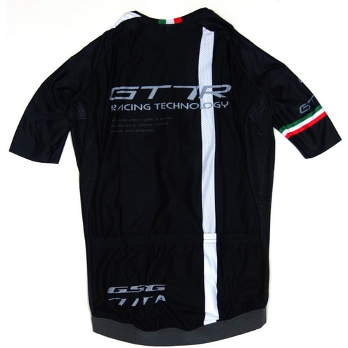 7-ITA ( セブンアイティエー ) 半袖ジャージ GT-7RR CLIMBER'S JERSEY ( クライマーズ ジャージ ) ブラック/ホワイト L