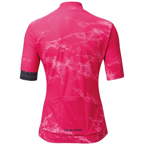 PEARL-IZUMI ( パールイズミ ) 半袖ジャージ W621-B UV プリント ジャージ ルビー M レディース