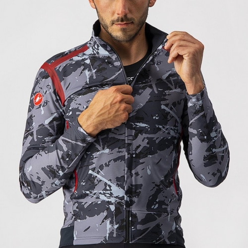 CASTELLI ( カステリ ) 長袖ジャージ 越谷 PERFETTO ROS LS ( ペルフェット ロス ロングスリーブ ) 988グレー/ブルー L