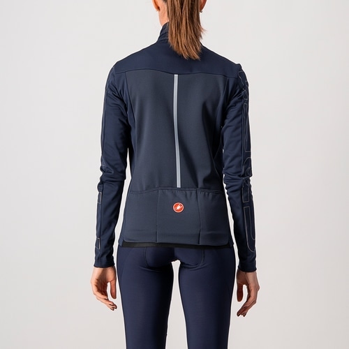 CASTELLI ( カステリ ) ジャケット 越谷 TRANSITION W JACKET ( トランジション ウィメンズ ジャケット ) 404サヴィルブルー/ブロンズ S レディース