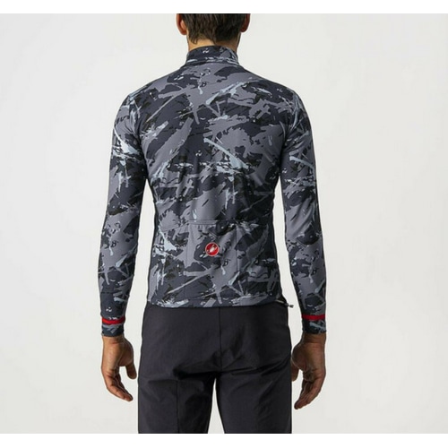 CASTELLI ( �J�X�e�� ) �����W���[�W �z�J UNLIMITED THERMAL JERSEY ( �A�����~�e�b�h �T�[�}�� �W���[�W ) 988�O���[/�u���[ M