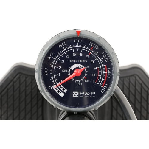 P&P COMPONENTS ( ピーアンドピーコンポーネンツ ) フロアポンプ ライトウェイトフロアポンプ ブラック