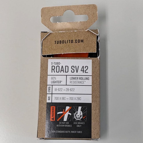 �y��A���i�z tubolito ( �`���[�{���[�g ) �`���[�u S TUBO ROAD ( S �`���[�{ ���[�h ) 700X18-28 (622 18/28 FV42mm) �f�B�X�N�z�C�[����p�i