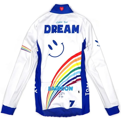 7-ITA ( セブンアイティエー ) ジャケット RAINBOW SMILE III LADY JACKET 【アウトレット特価品】 ( レインボースマイル 3 レディース ジャケット ) ホワイト S レディース