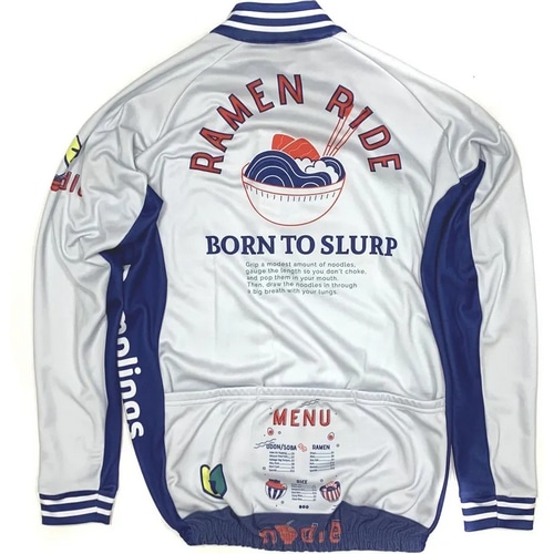 7-ITA ( セブンアイティエー ) 長袖ジャージ RAMEN LS JERSEY 【アウトレット特価品】 ( ラーメン ロングスリーブジャージ ) グレー M