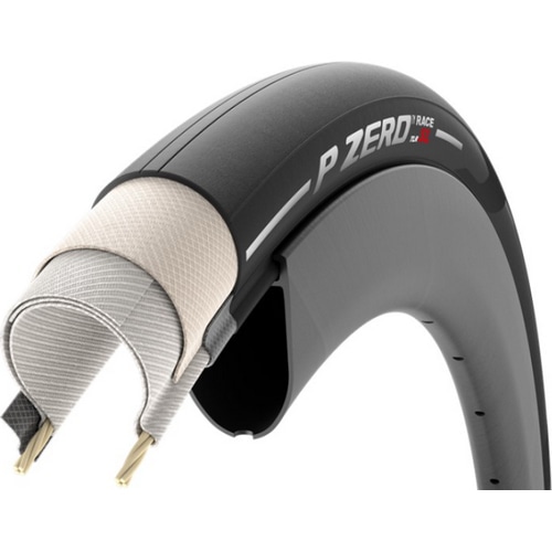 PIRELLI ( �s���� ) �`���[�u���X�^�C�� P ZERO RACE SL TLR ( P �[�� ���[�X SL �`���[�u���X���f�B�[ ) �u���b�N 700×26C ( 622 )