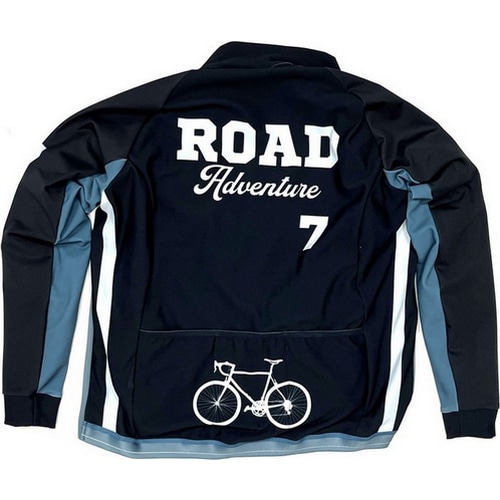 7-ITA ( セブンアイティエー ) ジャケット 【オンライン専売】 ROAD ADVENTURE WIND JACKET ( ロード アドベンチャー ウィンド ジャケット ) ブラック/ブルー S