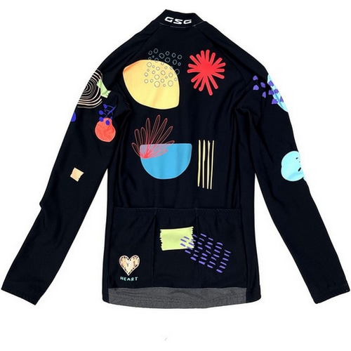 7-ITA ( セブンアイティエー ) 長袖ジャージ 【オンライン専売】 FLOWER LADY LS JERSEY ( フラワー レディース ロングスリーブジャージ ) ブラック M レディース