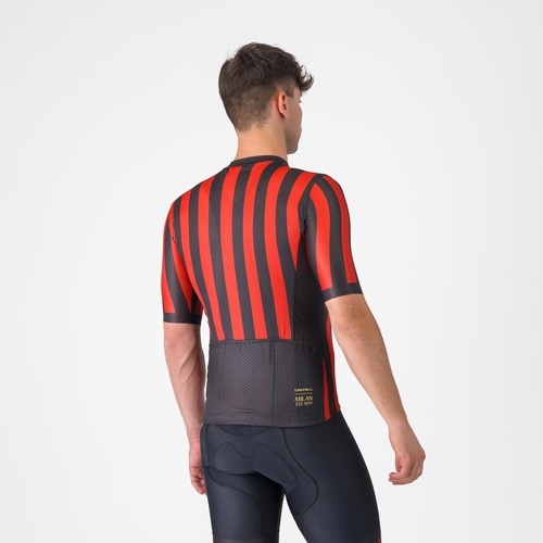 CASTELLI ( �J�X�e�� ) �����W���[�W AC MILAN ( AC�~���� ) COMPETIZIONE 3 JERSEY ( �R���y�e�B�c�B�I�[�l 3 �W���[�W ) 001 �z�[�� ���b�h / �u���b�N L