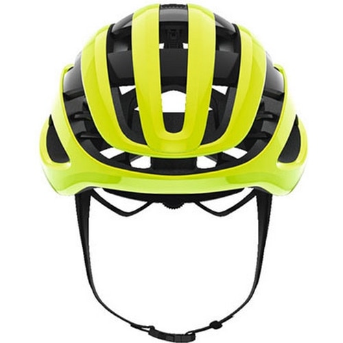 ABUS ( アブス ) スポーツヘルメット AIRBREAKER 【オンライン専売】 ( エアブレーカー ) ネオンイエロー L ( 59-61cm )