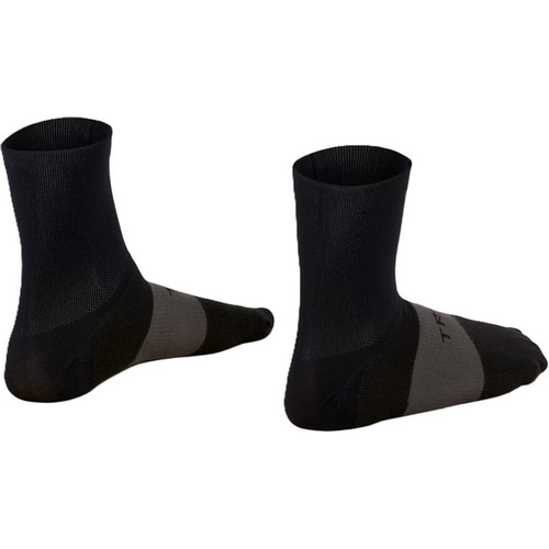 TREK ( トレック ) ソックス RACE QUARTER CYCLING SOCKS 【オンライン特価品】 ( レース クオーター サイクリングソックス ) ブラック M ( 24.0-28.5cm )