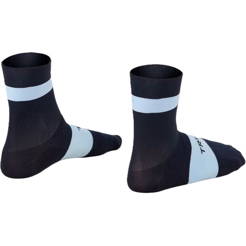 TREK ( トレック ) ソックス RACE QUARTER CYCLING SOCKS 【オンライン特価品】 ( レース クオーター サイクリングソックス ) ディープダークブルー/ライトブルー M ( 24.0-28.5cm )