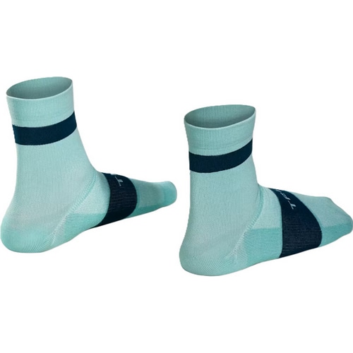 TREK ( トレック ) ソックス RACE QUARTER CYCLING SOCKS 【オンライン特価品】 ( レース クオーター サイクリングソックス ) ブルーセージ M ( 24.0-28.5cm )