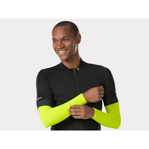 BONTRAGER ( ボントレガー ) アームウォーマー THERMAL ARM WARMER 【オンライン特価品】 ( サーマル アームウォーマー ) レディオアクティブイエロー M