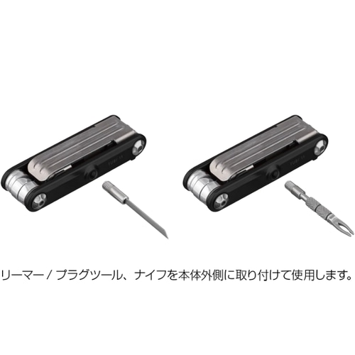 TOPEAK ( トピーク ) 携帯工具 チュビ 11 【オンライン特価品】 ブラック
