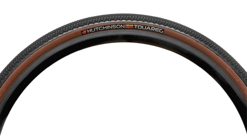 HUTCHINSON ( ハッチンソン ) チューブレスタイヤ TOUAREG TLR HARD SKIN ( トゥアレグ チューブレスレディ ハードスキン ) ブラック / タンサイドウォール 700X40 ( 622 )