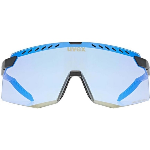 UVEX ( ウベックス ) サングラス PACE STAGE CV ( ペース ステージ CV ) ブラックマット ( ミラーブルーレンズ )