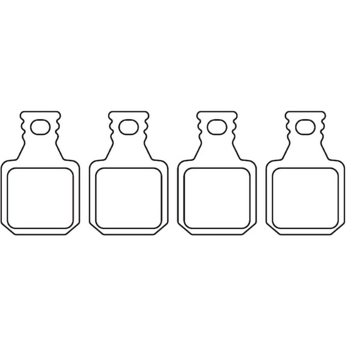 VESRAH ( べスラ ) ディスクブレーキパッド ディスクブレーキパッド BP-050D DH