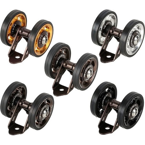 RIDEA ( ライデア ) フレーム小物・リアディレイラーハンガー REAR MUDGUARD ROLLER ( リアマッドガードローラー ) シルバー