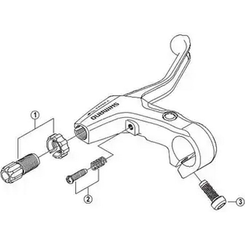 SHIMANO SMALL ( V}m ) yAp[c BL-M421 ADJ{g/ibg 19