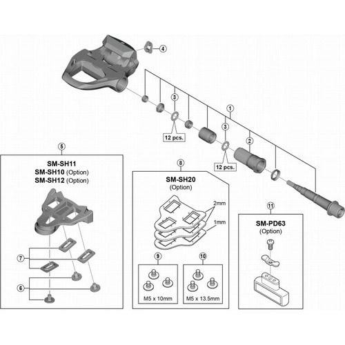 SHIMANO SMALL ( V}m ) tN^\ SM-PD63 tN^[jbg (EyA)