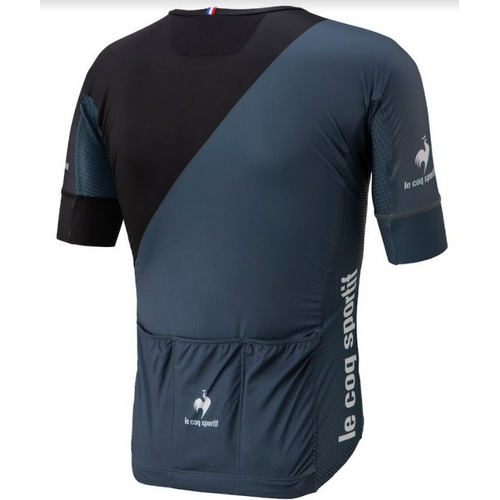 Le coq sportif ( ���R�b�N�X�|���e�B�t ) �����W���[�W RACE JERSEY YEARTOP ( ���[�X �W���[�W �C���[�g�b�v ) �u���b�N M