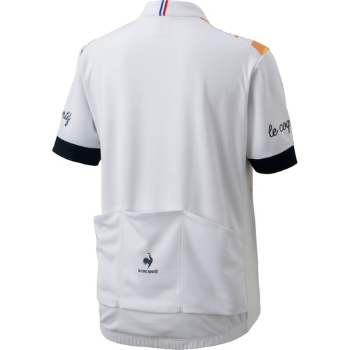 Le Coq Sportif ルコックスポルティフ 半袖ジャージ Entry Jersey Slash エントリー ジャージ スラッシュ ホワイト S 自転車 パーツ ウェア通販 ワイズロードオンライン