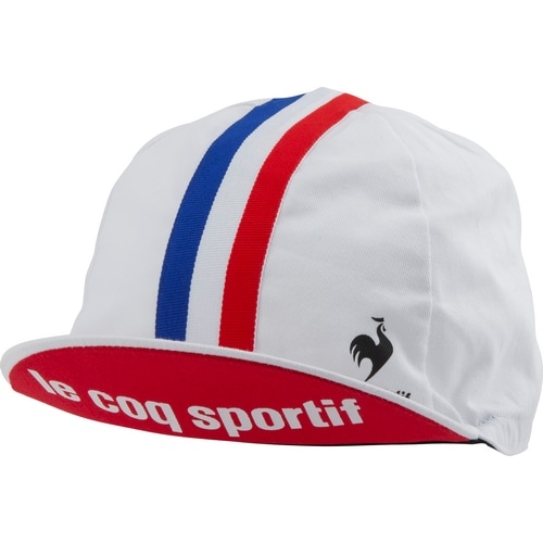 Le coq sportif ( ルコックスポルティフ ) キャップ ベーシックサイクリングキャップ ホワイト M-L