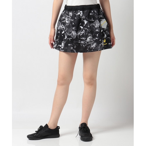 Le coq sportif ( ルコックスポルティフ ) スカート NEWCOSMOS GRA SKORT ( ニューコスモス グラフィックスコート ) ブラック L レディース