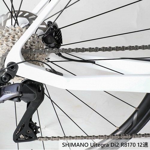 CORRATEC ( �R���e�b�N ) ���[�h�o�C�N R.T.CARBON ( RT �J�[�{�� ) Ultegra Di2 R8170 / WH-RS171 + ITM CH1R �����s�[�X�J�[�{���n���h���X�e�� �z���C�g/�l�C�r�[ 53 (�g���ڈ�170cm�O��)