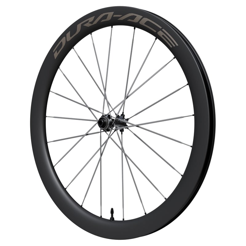 SHIMANO ( �V�}�m ) ���[�h�o�C�N�p�z�C�[��(�f�B�X�N�u���[�L�p) WH-R9370-C50-TL-F �`���[�u���X DURA-ACE ( �f�����G�[�X ) �t�����g�̂�