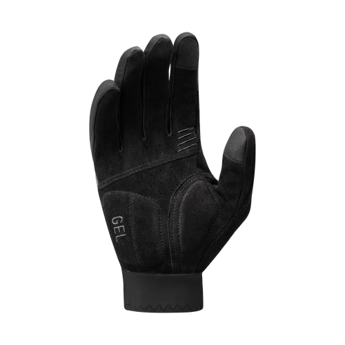 SHIMANO ( シマノ ) ウェア 指付き・フルフィンガーグローブ EXPLORER FF GEL GLOVE ( エクスプローラー フルフィンガー ゲルグローブ ) ブラック L