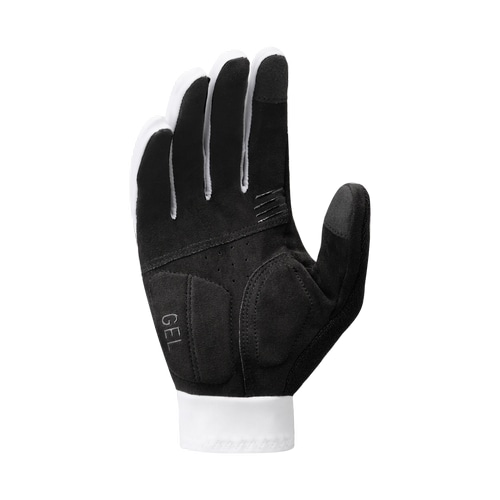 SHIMANO ( シマノ ) ウェア 指付き・フルフィンガーグローブ EXPLORER FF GEL GLOVE ( エクスプローラー フルフィンガー ゲルグローブ ) ホワイト L