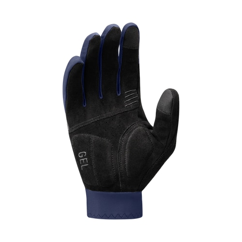 SHIMANO ( シマノ ) ウェア 指付き・フルフィンガーグローブ EXPLORER FF GEL GLOVE ( エクスプローラー フルフィンガー ゲルグローブ ) ネイビー M