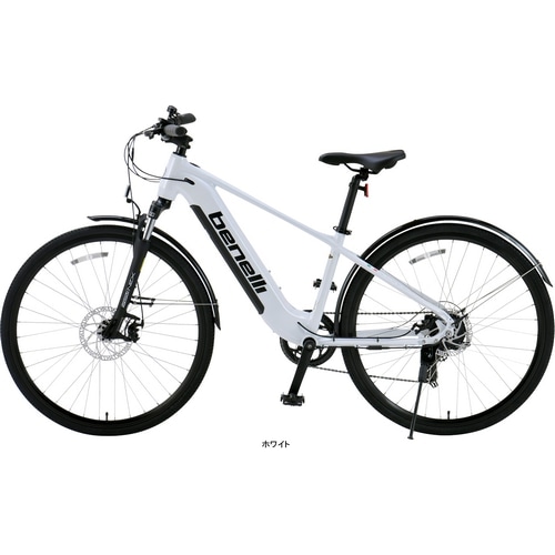 BENELLI ( ベネリ ) 電動アシスト自転車（e-bike） MANTUS 27 TRK ホワイト ONESIZE(適正身長151cm〜)