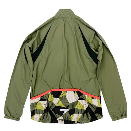 Nari-Furi ( ナリフリ ) ウィンドブレーカー パッカブルウィンドブレーカー グリーン カモ L