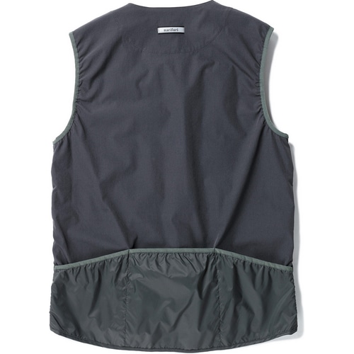 Nari-Furi ( ナリフリ ) ベスト・ジレ narifuri × TAION クルーネックサイクルインナーベスト チャコール L