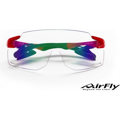 AIRFLY ( エアフライ ) サングラス バイクモデル レッドフレーム/調光
