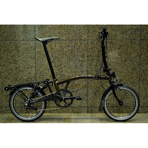 BROMPTON ( ブロンプトン ) 折りたたみ自転車 BROMPTON 22 C Line Explore M6R Black Edition(ブラックエディション) ブラック ラッカー