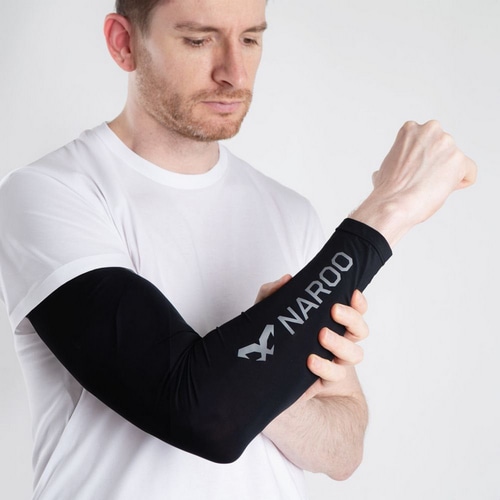 NAROO MASK ( i[}XN ) A[Jo[ ARM SLEEVES ( A[X[u ) ubN L-XL