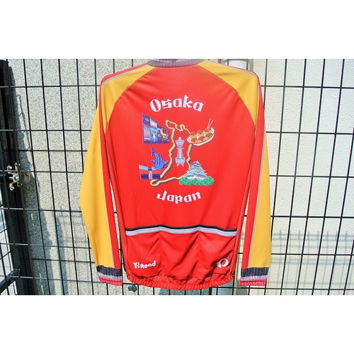 PEARL-IZUMI ( パールイズミ ) 長袖ジャージ ワイズロードご当地ジャージ 大阪スタジャン M