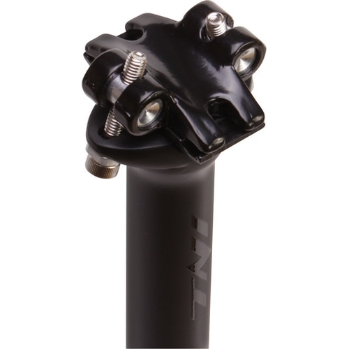 TNI ( ティエヌアイ ) シートポスト BLACK カーボンピラー ブラック 27.2X300/0MMオフセット