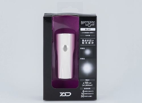 YSD ( ワイエスディー ) フロントライト BL-07 LEDバッテリーライト ブラック