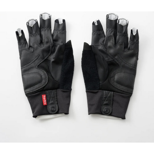 KAPELMUUR ( カペルミュール ) 指切りグローブ ErgoGrip×Kapelmuur 指先カットグローブ ホワイト M