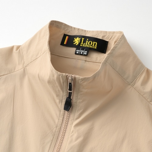 KAPELMUUR ( カペルミュール ) ベスト・ジレ ストレッチウインドベスト リップストップ バックポケット付き ベージュ S