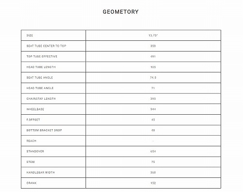 Fuji ace sales 650 size chart