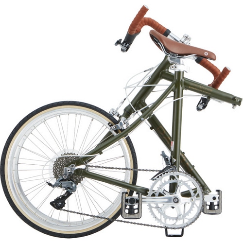 DAHON ( ダホン ) 折りたたみ自転車 DASH ALTENA ( ダッシュ アルテナ ) ソイルグリーン M (適応身長目安155-170cm)
