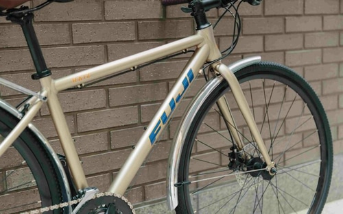 FUJI ( フジ ) クロスバイク RAIZ DISC ( ライズ ディスク ) グレー ネオン 19 | 自転車・パーツ・ウェア通販