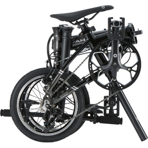 DAHON ( ダホン ) 折りたたみ自転車 K3 レッド/マットブラック 14インチ ( 適正身長145-180cm前後 )