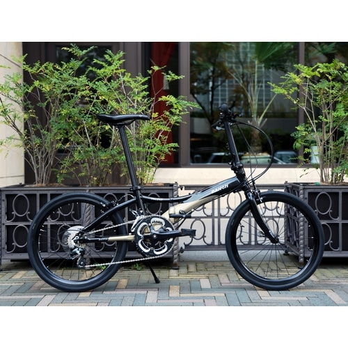 DAHON ( ダホン ) 折りたたみ自転車 VISC EVO ( ヴィスク エヴォ ) 限定モデル ディビジョン シャンパン  ONESIZE(適正身長目安143cm～193cm)